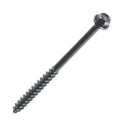 FastenMaster TimberLok Hex Double-Countersunk Self-Drilling Structural Timber Screws 6.3mm x 150mm 250 Pack