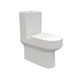 Walker Soft-Close Close-Coupled Toilet & Seat Dual-Flush 6Ltr
