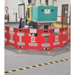 Addgards Handigard 4R0R Temporary Safety Barrier System Red 400cm