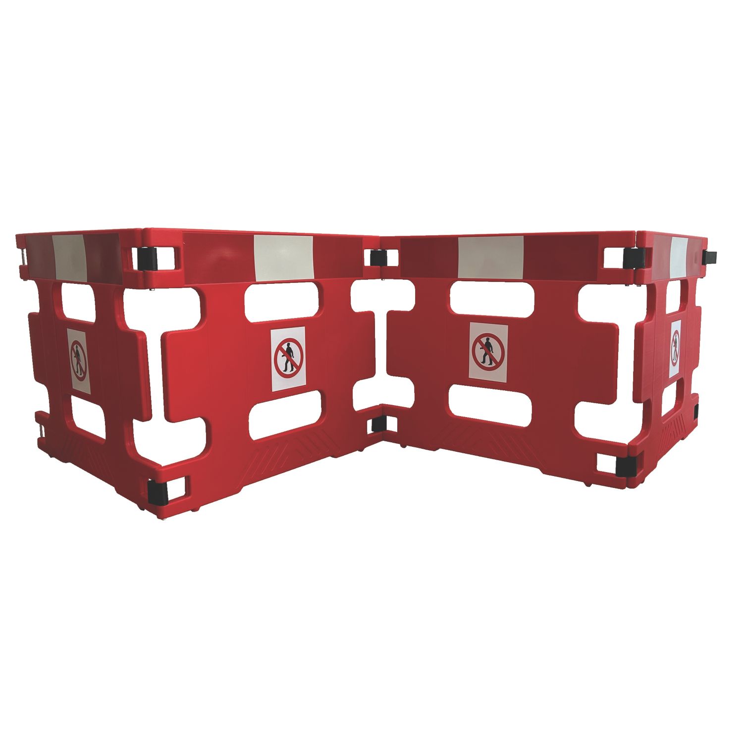 Addgards Handigard 4R0R Temporary Safety Barrier System Red 400cm (655CK)