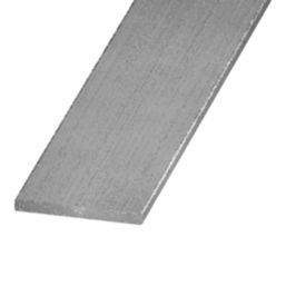 Essentials Silver Flat Profile 1m x 40mm x 1.5mm