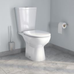 Swirl Enz Soft-Close Compact Rimless Toilet with Cistern Dual-Flush 4.5Ltr