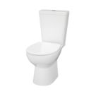 Swirl Enz Soft-Close Compact Rimless Toilet with Cistern Dual-Flush 4.5Ltr