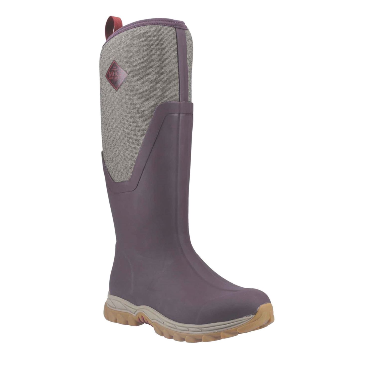 Muck Boots Arctic Sport II Tall Size 8 Womens Wine Non Safety Wellies (655CW)
