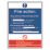 Essentials  Non Photoluminescent "Fire Action Procedure" Sign 230mm x 132mm