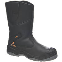 Site Hydroguard   Safety Rigger Boots Black Size 7