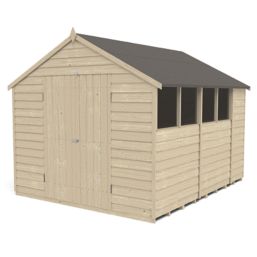 Forest  8' x 10' (Nominal) Apex Overlap Timber Shed