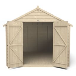 Forest  8' x 10' (Nominal) Apex Overlap Timber Shed