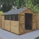 Forest  8' x 10' (Nominal) Apex Overlap Timber Shed