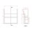 Alaska Bathroom Fitted Furniture Pack LH Vanity with Basin Stone Grey Matt 1244mm x 355mm x 997mm