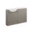 Alaska Bathroom Fitted Furniture Pack LH Vanity with Basin Stone Grey Matt 1244mm x 355mm x 997mm