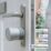 Yale Linus L2 Lite  App Controlled Retrofit Smart Door Lock Silver