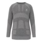 Dare 2B In The Zone II Long Sleeve Base Layer T-Shirts Charcoal Grey Marl  X Large / 2X Large 37" Chest