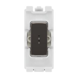 British General Nexus Metal Grid 20A Grid SP Key Switch Black Nickel