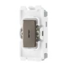 British General Nexus Metal Grid 20A Grid SP Key Switch Black Nickel