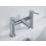 Bristan Blitz Chrome 150mm Deck Mounted Lever 2 Tap Holes Bath Mixer Tap