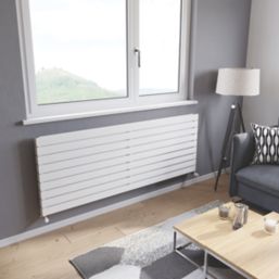 Ximax Oceanus 670mm x 1800mm 6502BTU White Horizontal Designer Radiator