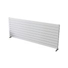 Ximax Oceanus 670mm x 1800mm 6502BTU White Horizontal Designer Radiator