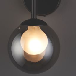 Quay Design Leo LED Wall Light Matt Black 5W 200lm