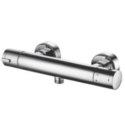 ETAL Mist Exposed Single Outlet Thermostatic Chrome Shower Valve
