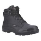 Cofra Hull BIS S3 SRC Size 6.5  Black Water-Resistant Steel Toe Cap Safety Boots