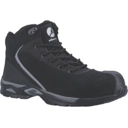 Albatros Runner XTS Mid Size 7  Black Water-Resistant  Safety Boots