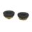 ETAL  Vent & Blanking Plug Kit (26mm) Matt Black 2 Pieces