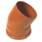 FloPlast Push-Fit 30° Single Socket Bend 160mm