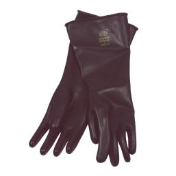 Marigold Industrial Emperor Chemical Hazard 17" Gauntlets Black Large