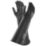 Marigold Industrial Emperor Chemical Hazard 17" Gauntlets Black Large