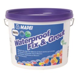 Mapei  Wall Waterproof Fix & Grout White 7.5kg