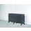 Arroll 470mm x 994mm 3685BTU Anthracite Cast Iron 3 Column Radiator
