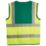 Pro RTX High Visibilty  Waistcoat Yellow / Paramedic Green X Large 48" Chest