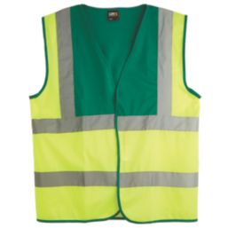 Pro RTX High Visibilty  Waistcoat Yellow / Paramedic Green X Large 48" Chest