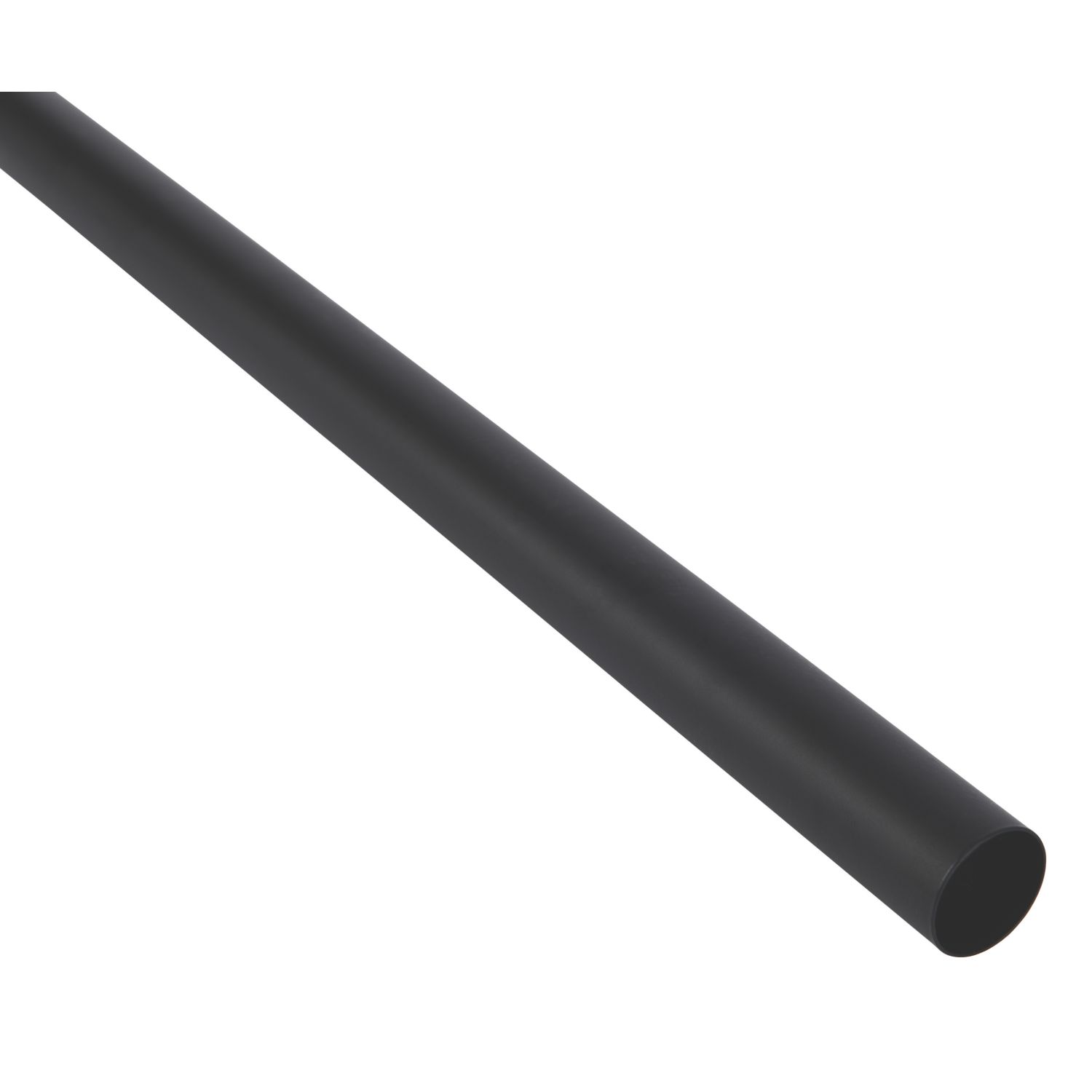 Rothley Decorative Rail Matt Black 1829mm x 25mm (656KH)