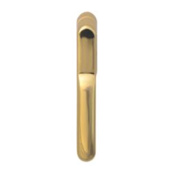 Fab & Fix Craftsman Left or Right-Handed Non-Locking Window Handle Polished Gold