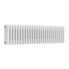 Reina 300mm x 1190mm 3516BTU White Horizontal 4 Column Radiator