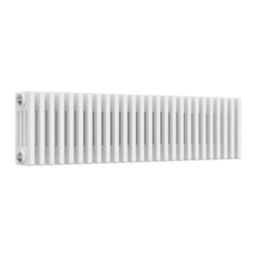 Reina 300mm x 1190mm 3516BTU White Horizontal 4 Column Radiator