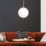 Eglo Rondo 20cm Single Pendant Light White