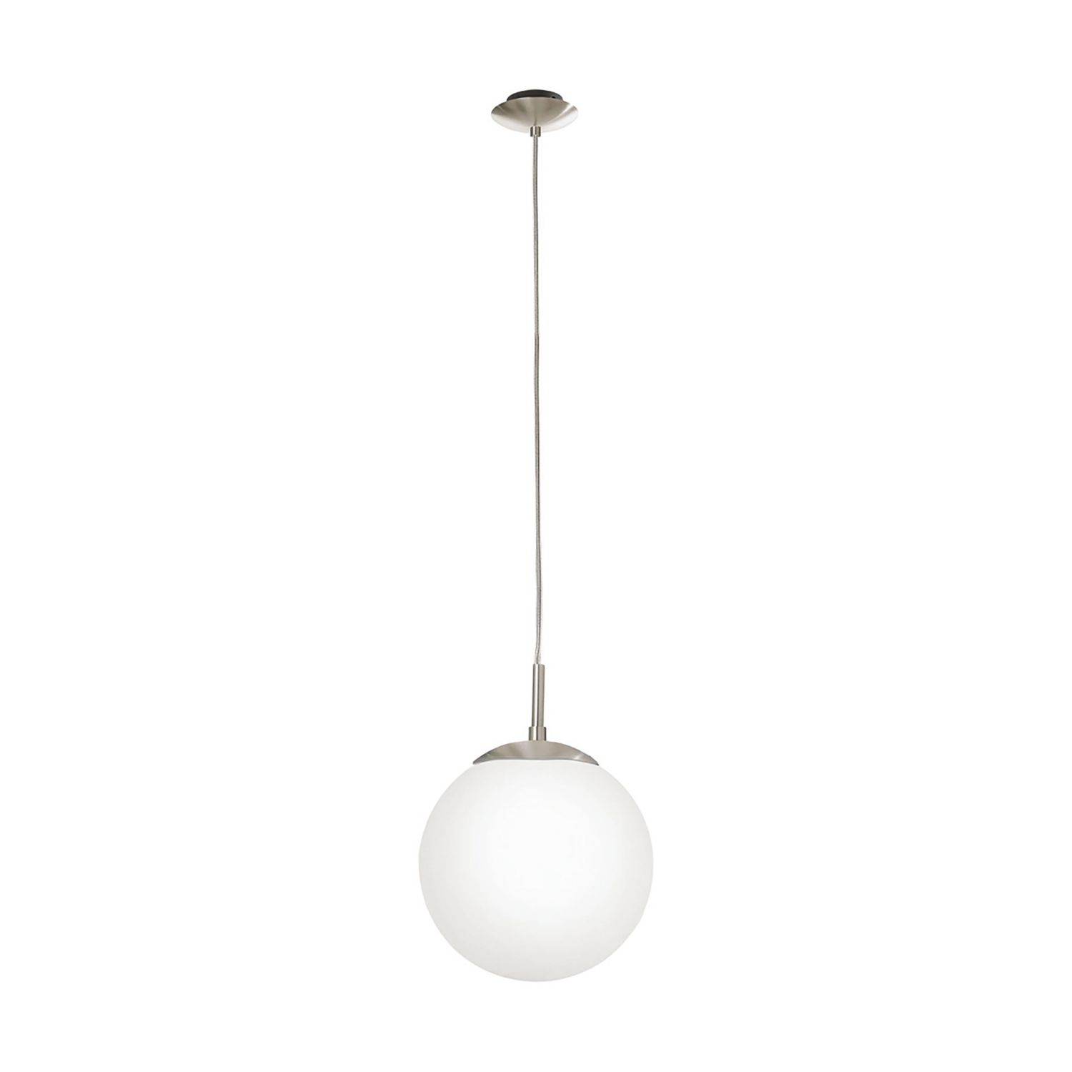Eglo Rondo 20cm Single Pendant Light White (656PL)