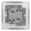 LAP  20A 16AX 2-Gang 2-Way Toggle Switch  Brushed Stainless Steel