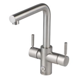 InSinkErator 4N1 Touch Boiling & Cold Water Tap Brushed Steel