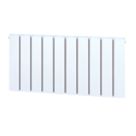 Towelrads Hanworth Plus 400mm x 800mm 2815BTU White Horizontal Designer Radiator