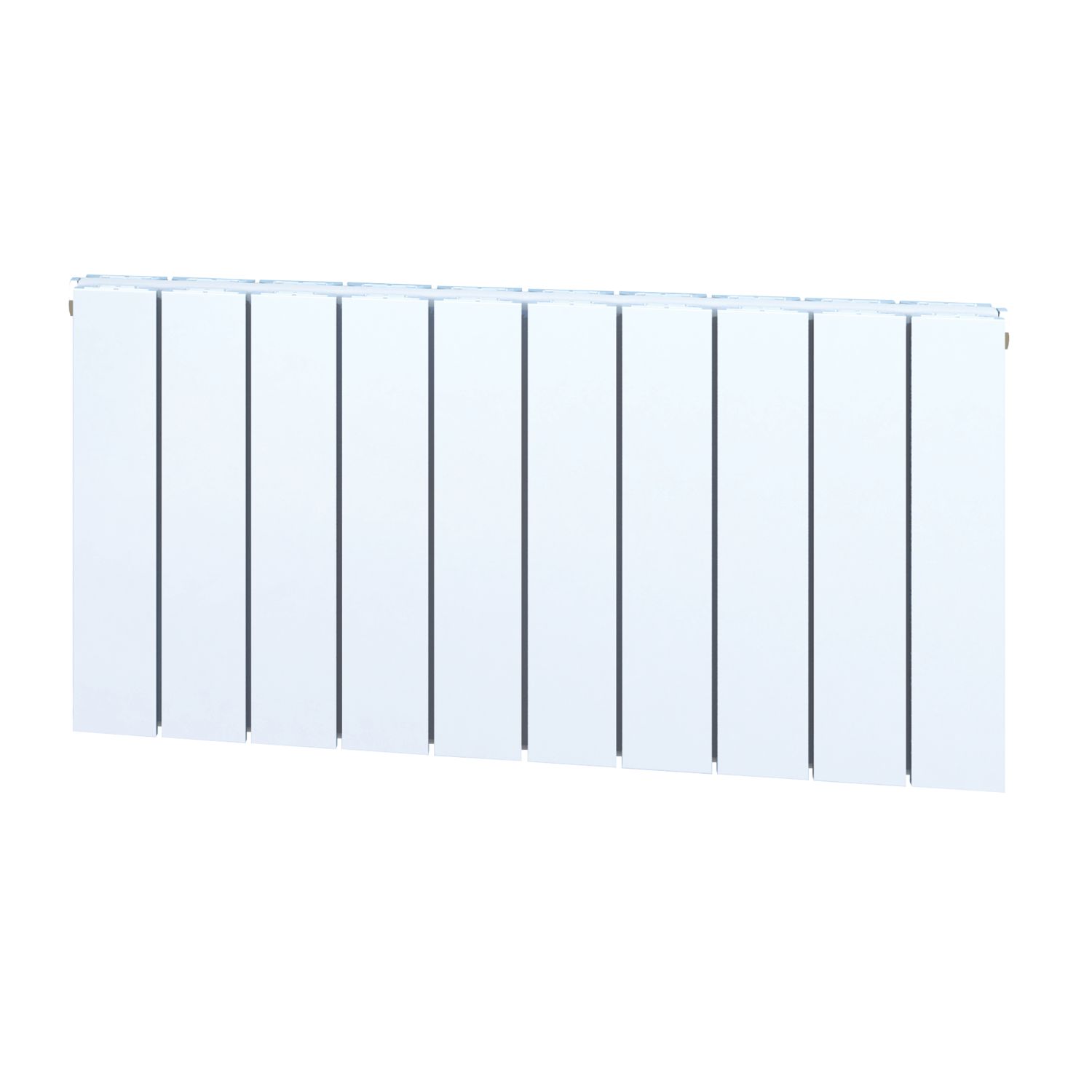 Towelrads Hanworth Plus 400mm x 800mm 2815BTU White Horizontal Designer Radiator (656RY)