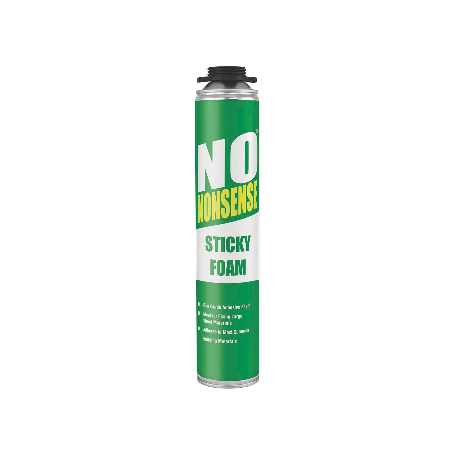 No Nonsense Expanding Sticky Foam Gun Grade 750ml (6576H)