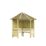 Forest Venetian 6' 6" x 5' (Nominal) Hexagonal Timber Arbour