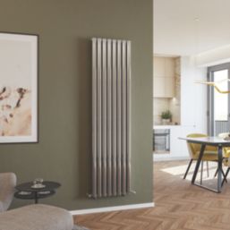 Azur Eclipse 1800mm x 480mm 2078BTU Chrome Vertical Designer Radiator