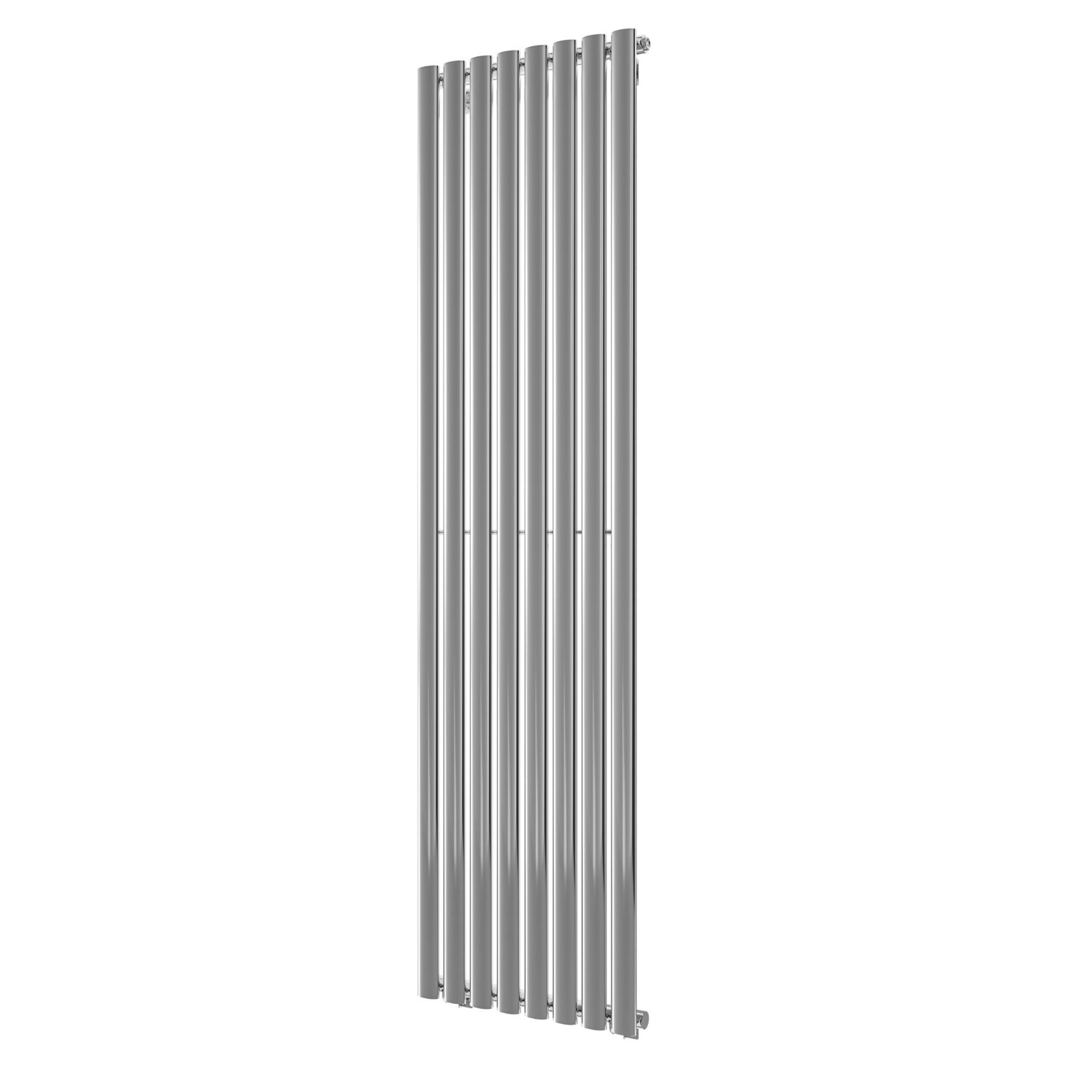 Azur Eclipse 1800mm x 480mm 2078BTU Chrome Vertical Designer Radiator (657AC)