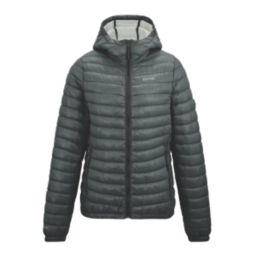 Regatta Hurden Baffled Womens Jacket Dark Storm Size 8