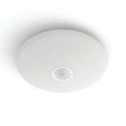 Philips Mauve LED Ceiling Light with PIR Sensor White 6W 600lm